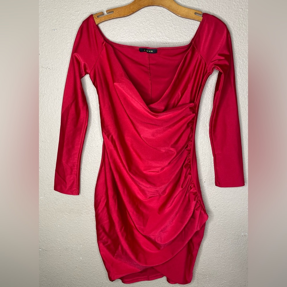 Long Sleeve Short Dress